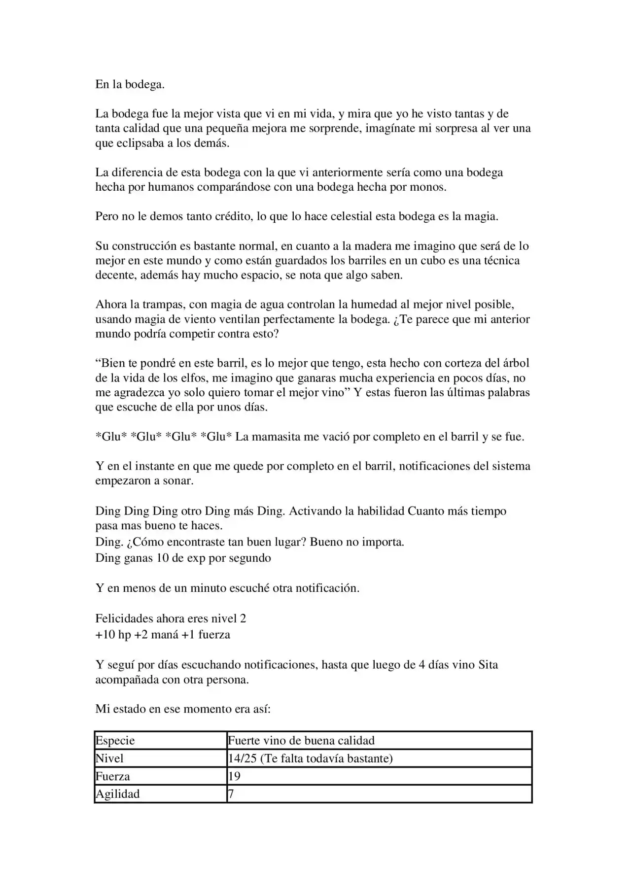 Me Reencarne Como Un Vino (Escrito Por Un Esquizofrénico) (Novela) - Capítulo 4 - Página 4 - LectorTMOo