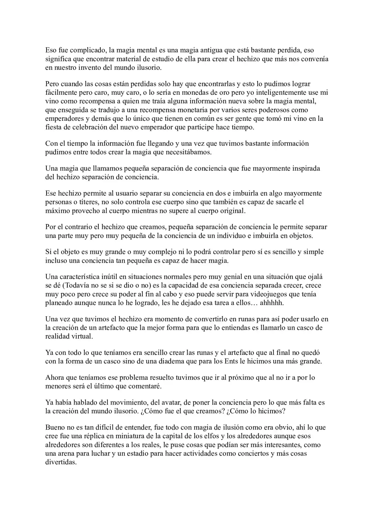 Me Reencarne Como Un Vino (Escrito Por Un Esquizofrénico) (Novela) - Capítulo 44 - Página 4 - LectorTMOo