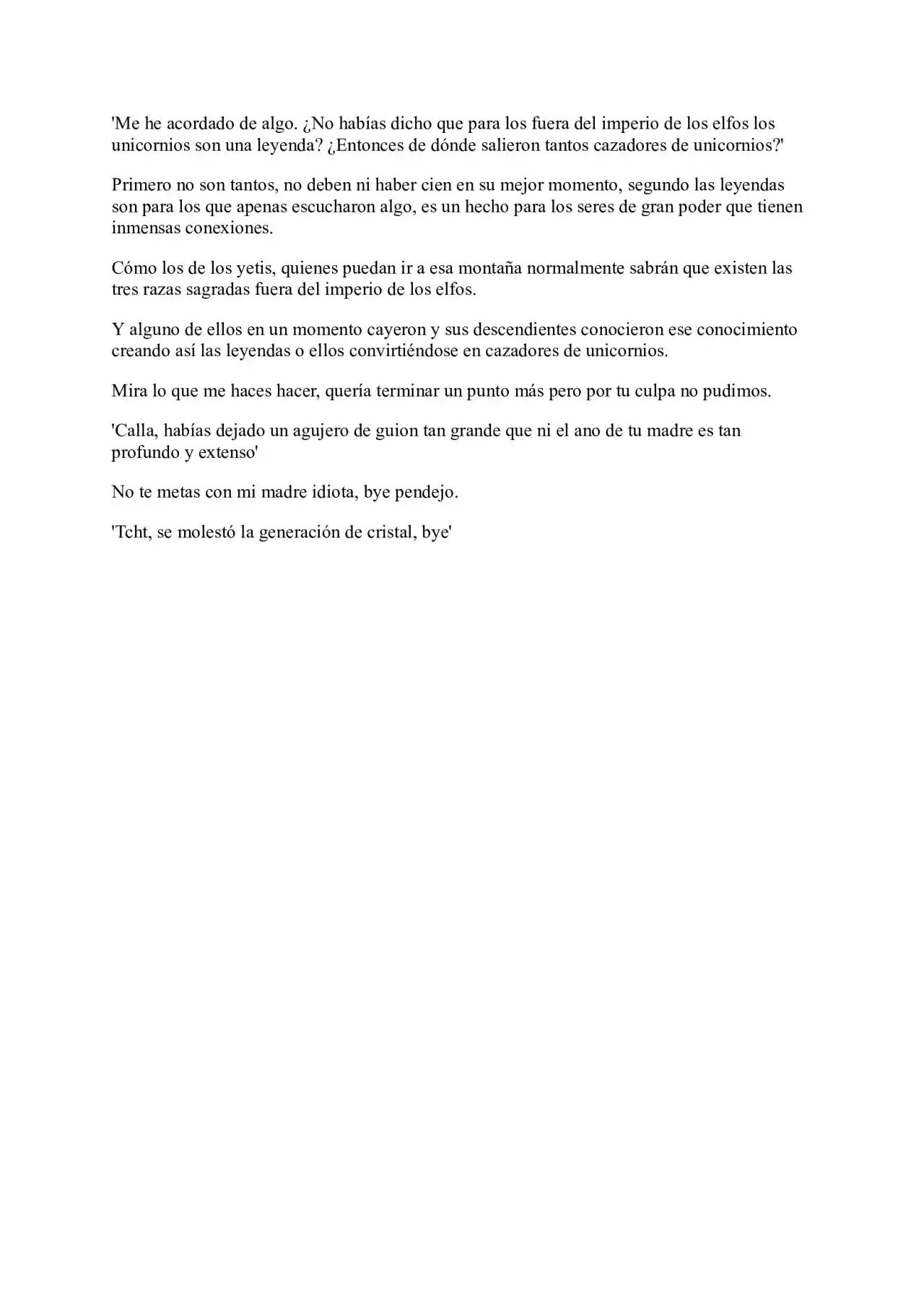 Me Reencarne Como Un Vino (Escrito Por Un Esquizofrénico) (Novela) - Capítulo 46 - Página 5 - LectorTMOo