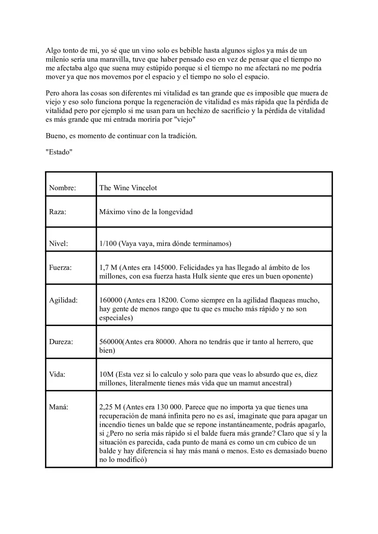 Me Reencarne Como Un Vino (Escrito Por Un Esquizofrénico) (Novela) - Capítulo 48 - Página 4 - LectorTMOo