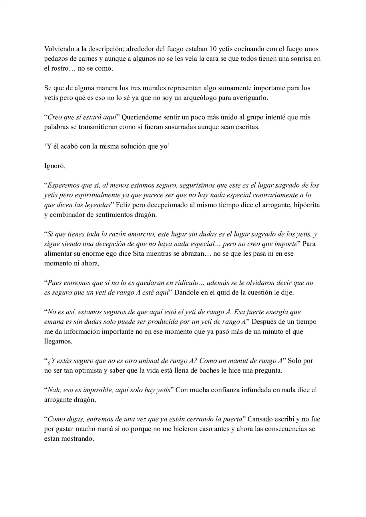 Me Reencarne Como Un Vino (Escrito Por Un Esquizofrénico) (Novela) - Capítulo 9 - Página 4 - LectorTMOo