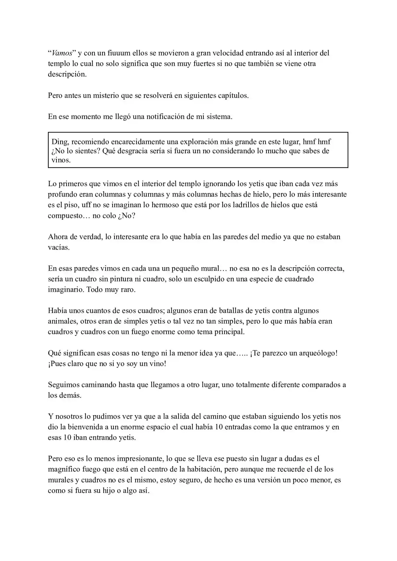 Me Reencarne Como Un Vino (Escrito Por Un Esquizofrénico) (Novela) - Capítulo 9 - Página 5 - LectorTMOo