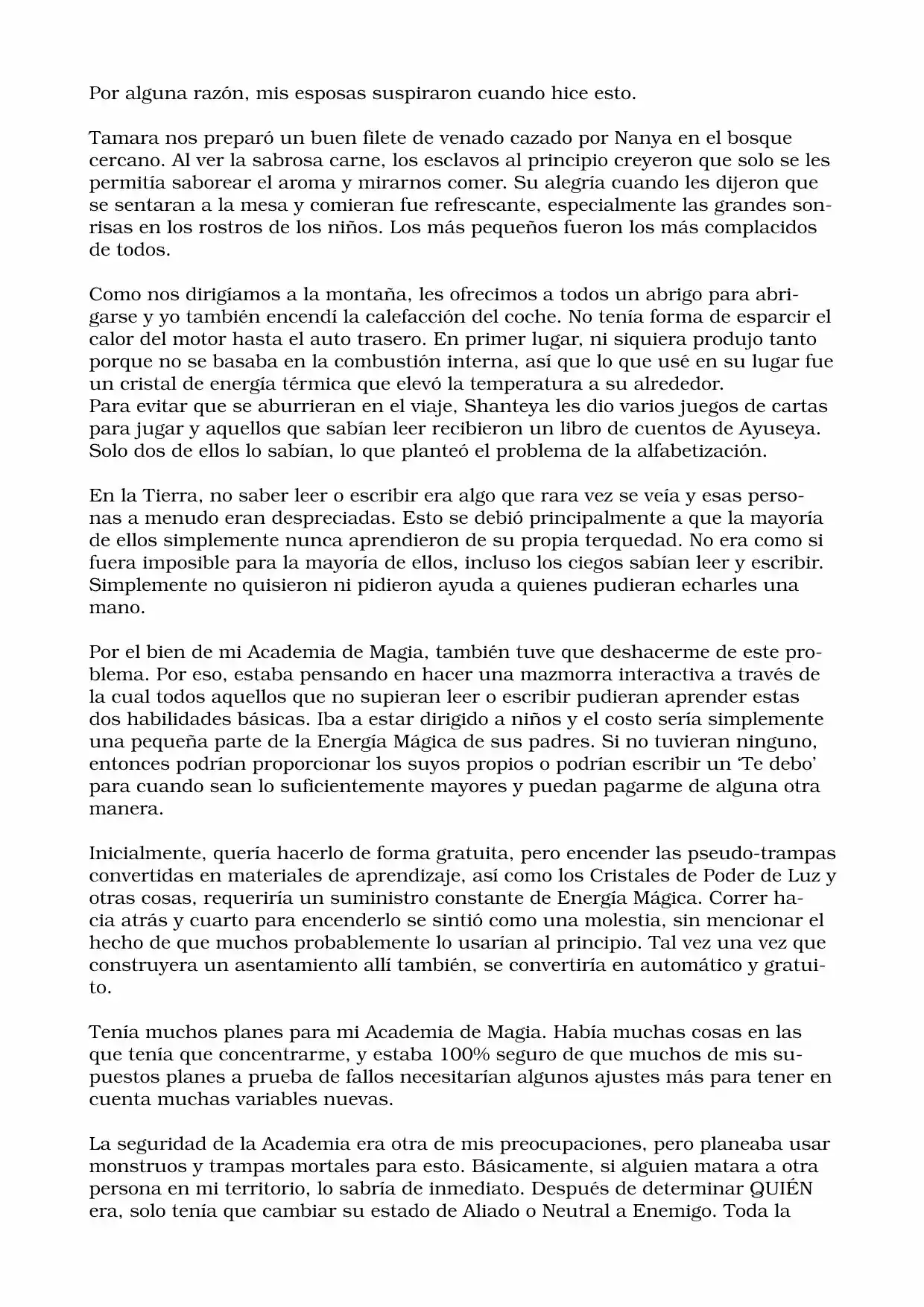 Me Reencarne Como Una Academia Magica! (Novela) - Capítulo 102 - Página 6 - LectorTMOo
