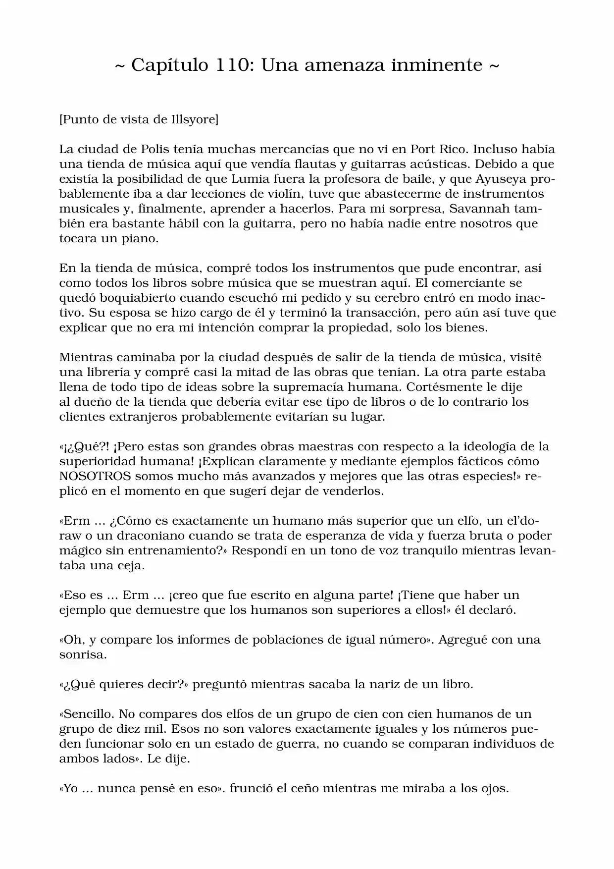 Me Reencarne Como Una Academia Magica! (Novela) - Capítulo 110 - Página 1 - LectorTMOo