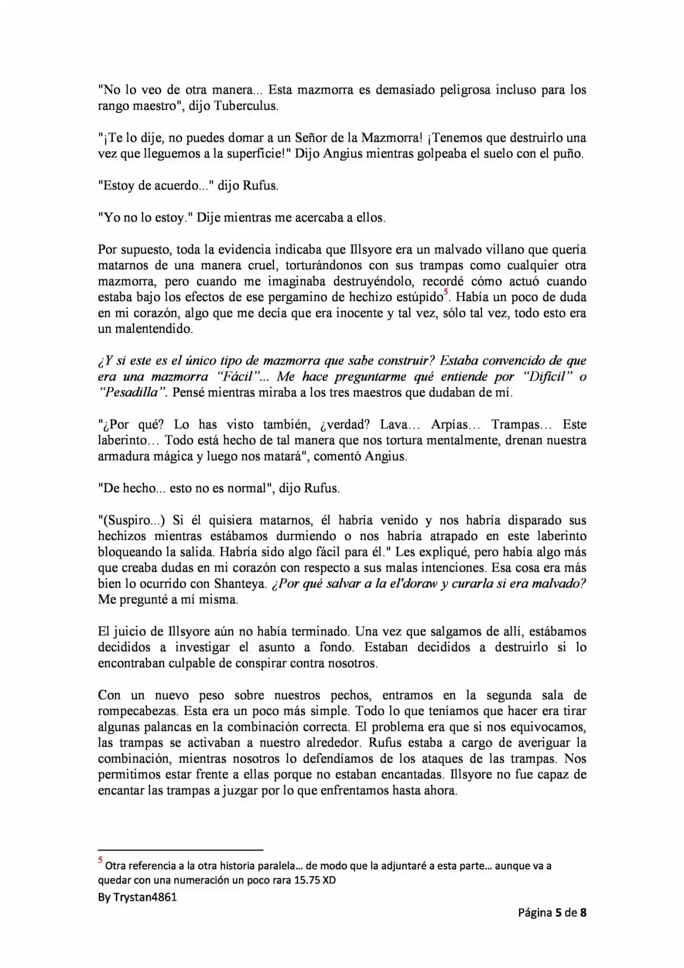 Me Reencarne Como Una Academia Magica! (Novela) - Capítulo 15.70 - Página 5 - LectorTMOo