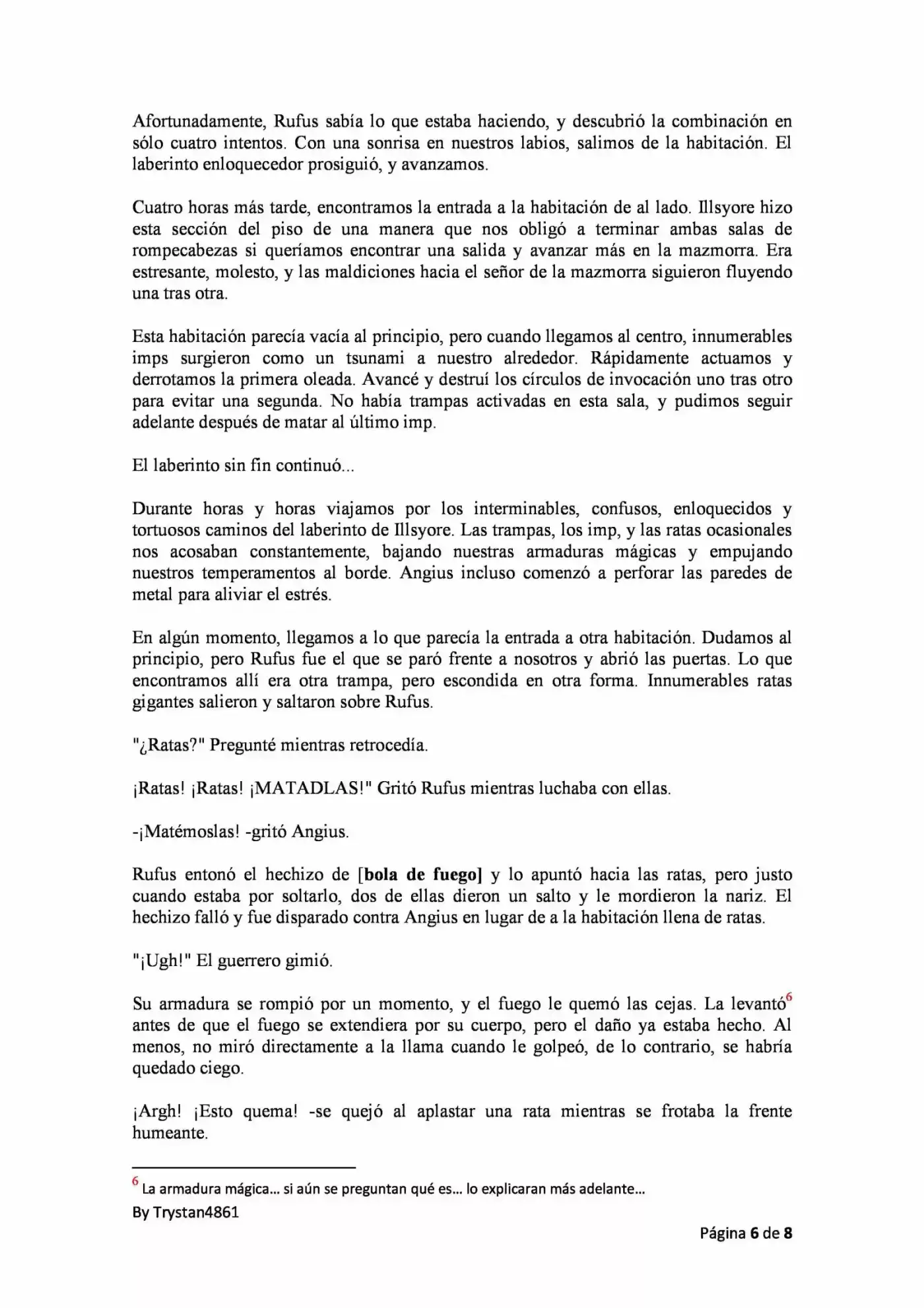 Me Reencarne Como Una Academia Magica! (Novela) - Capítulo 15.70 - Página 6 - LectorTMOo