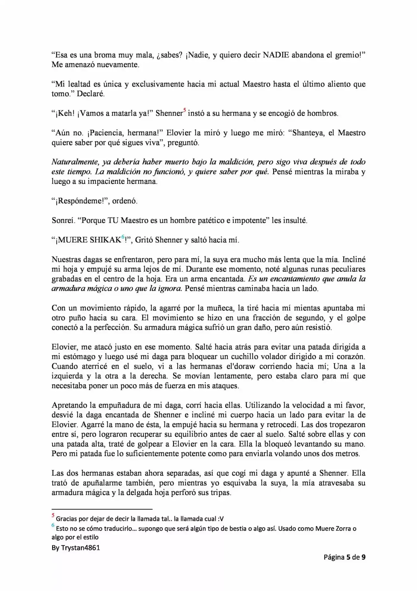 Me Reencarne Como Una Academia Magica! (Novela) - Capítulo 34 - Página 5 - LectorTMOo