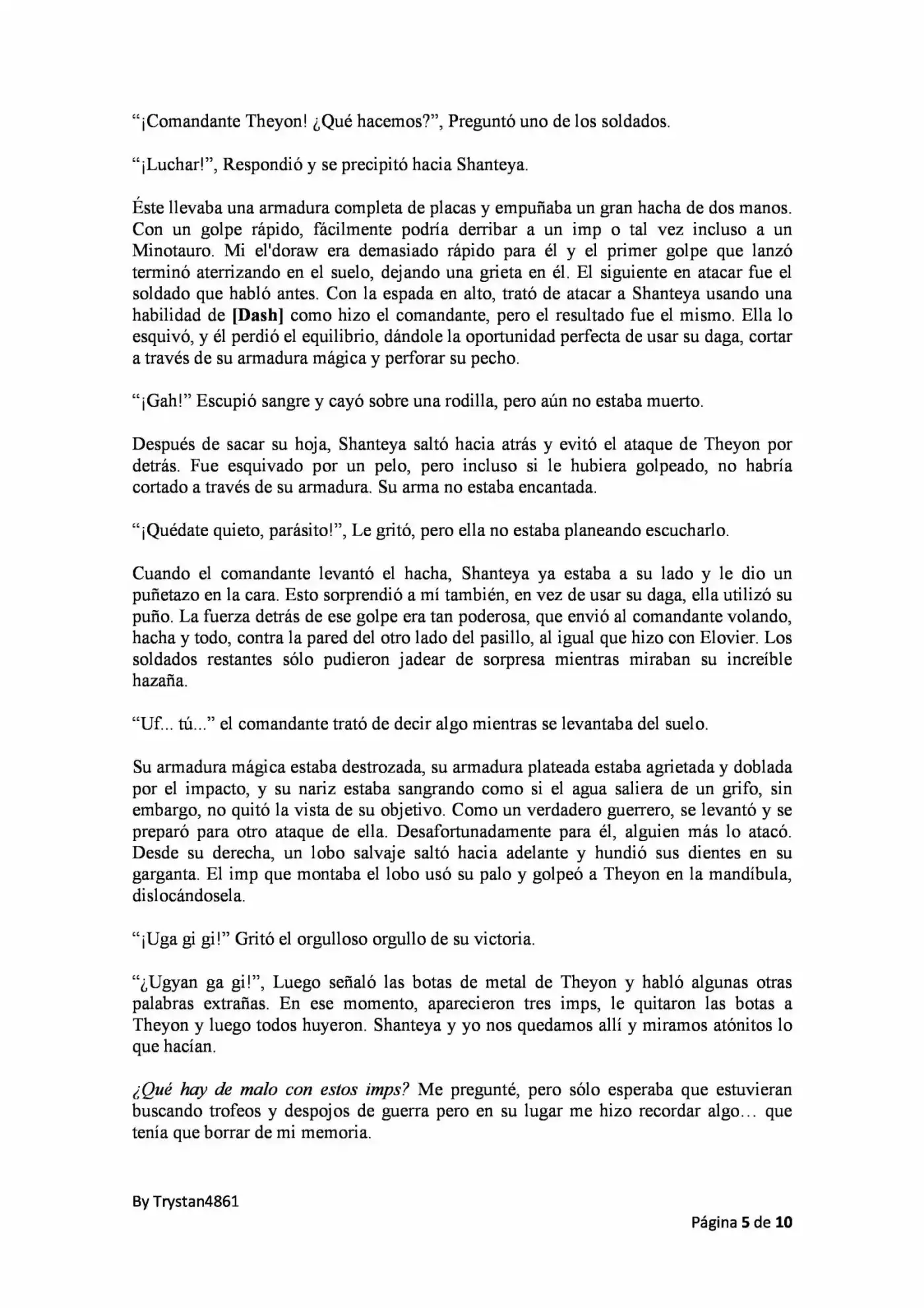 Me Reencarne Como Una Academia Magica! (Novela) - Capítulo 35 - Página 5 - LectorTMOo
