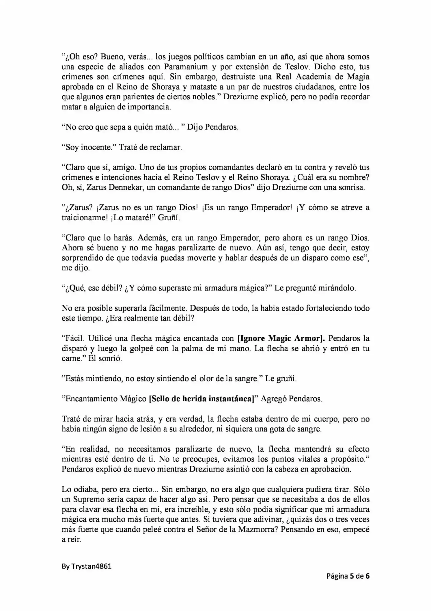 Me Reencarne Como Una Academia Magica! (Novela) - Capítulo 39.40 - Página 5 - LectorTMOo