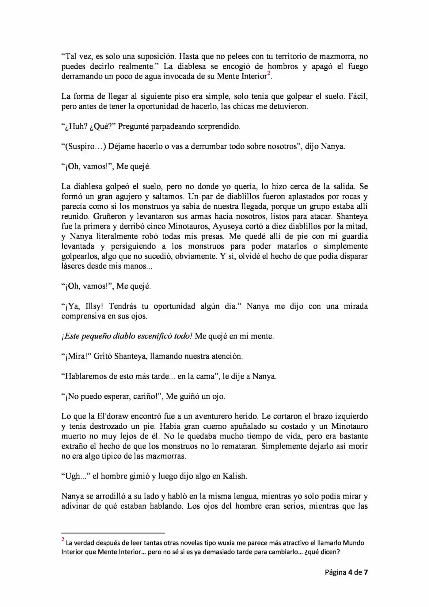 Me Reencarne Como Una Academia Magica! (Novela) - Capítulo 47.10 - Página 4 - LectorTMOo