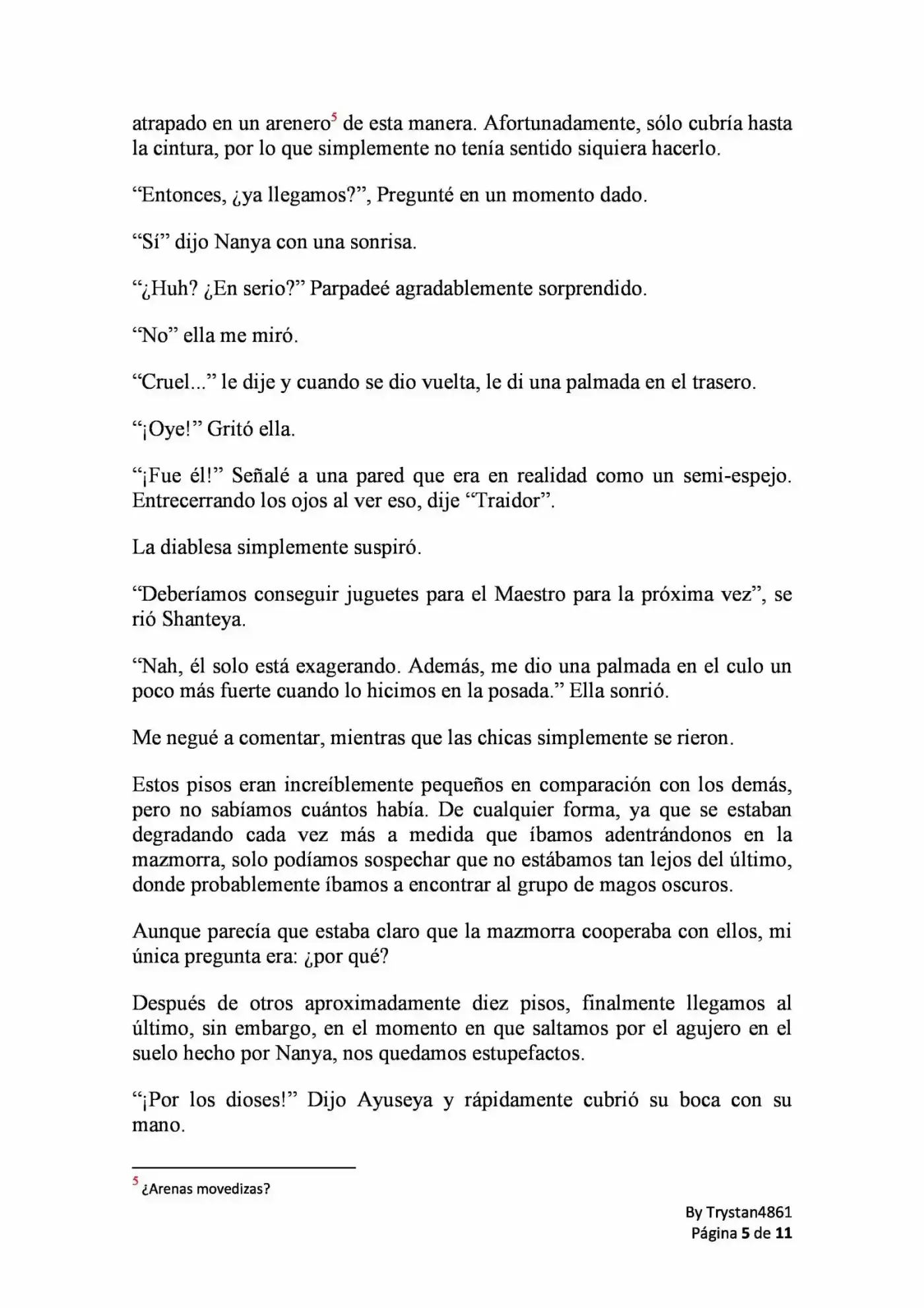 Me Reencarne Como Una Academia Magica! (Novela) - Capítulo 48 - Página 5 - LectorTMOo