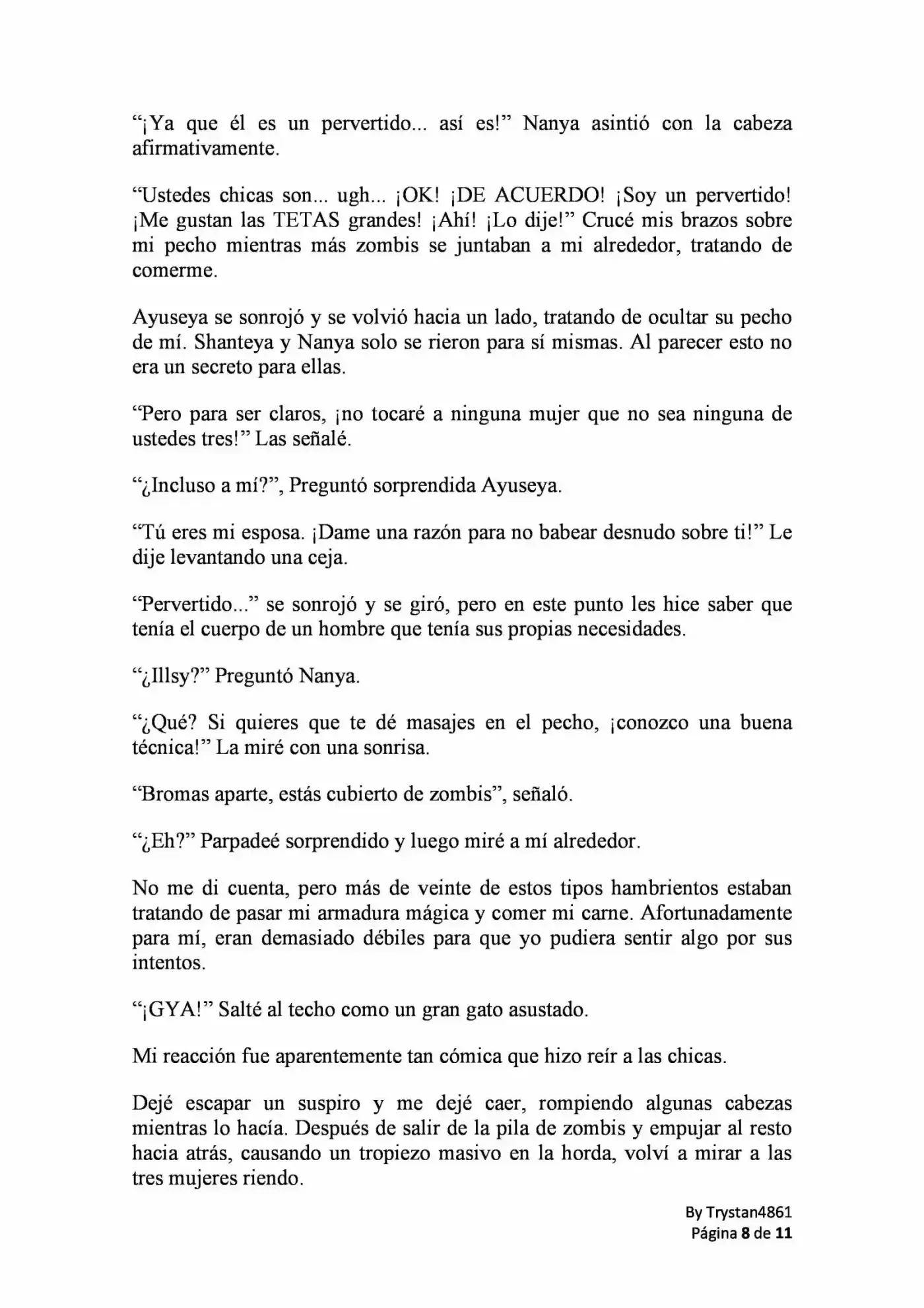 Me Reencarne Como Una Academia Magica! (Novela) - Capítulo 48 - Página 8 - LectorTMOo