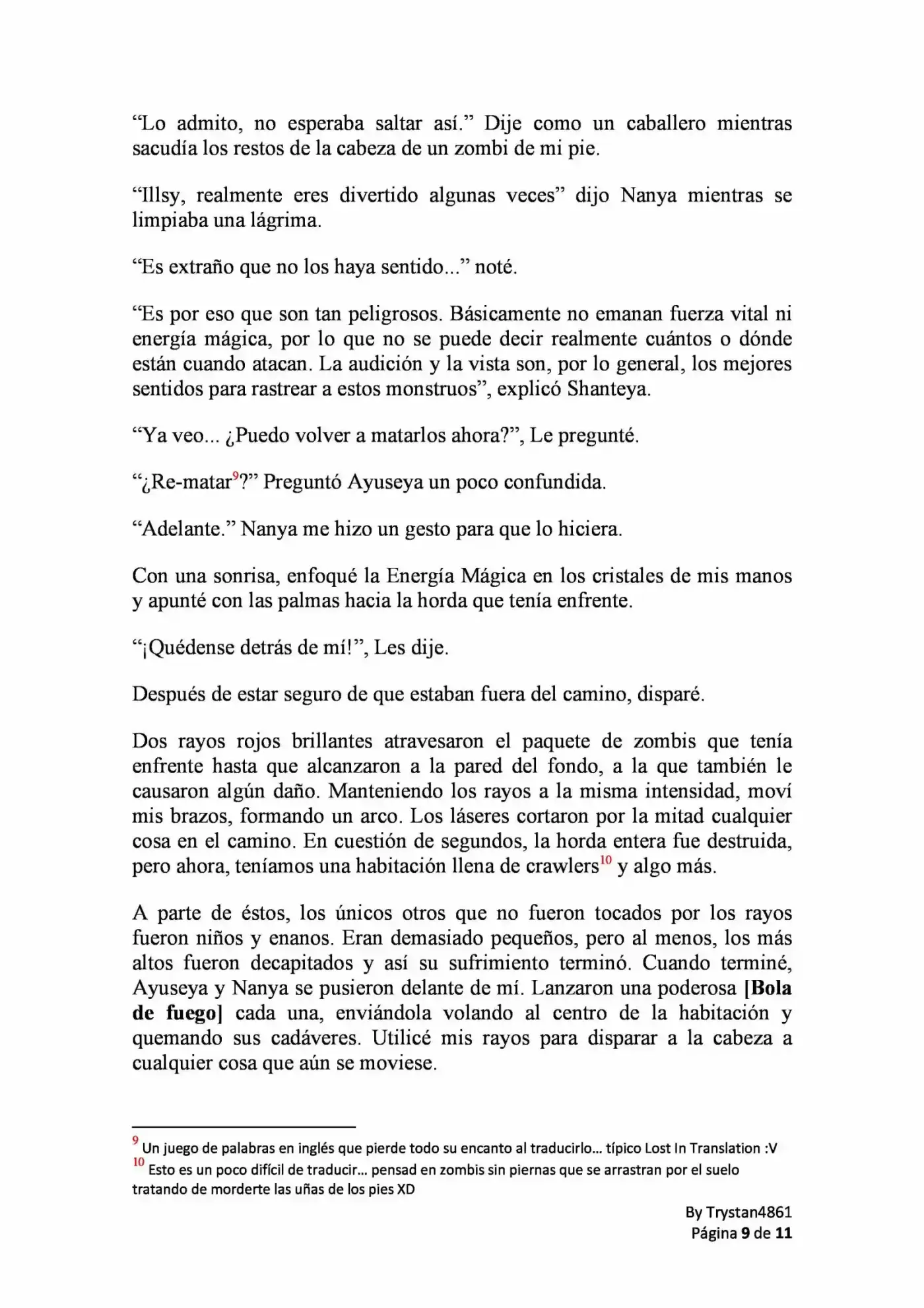 Me Reencarne Como Una Academia Magica! (Novela) - Capítulo 48 - Página 9 - LectorTMOo