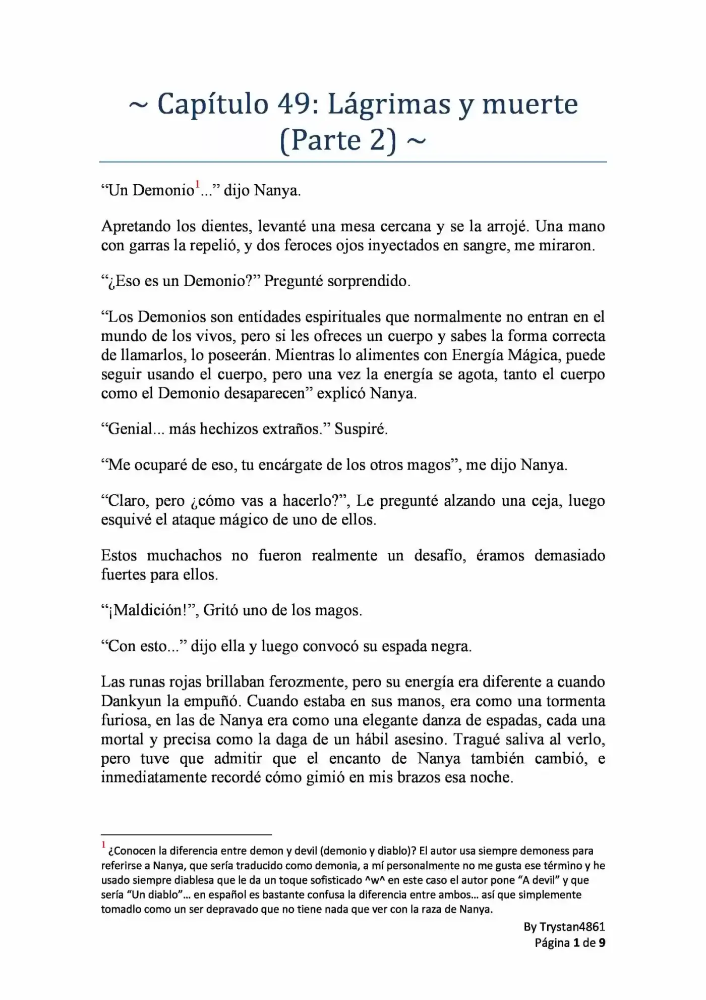 Me Reencarne Como Una Academia Magica! (Novela) - Capítulo 49.10 - Página 1 - LectorTMOo
