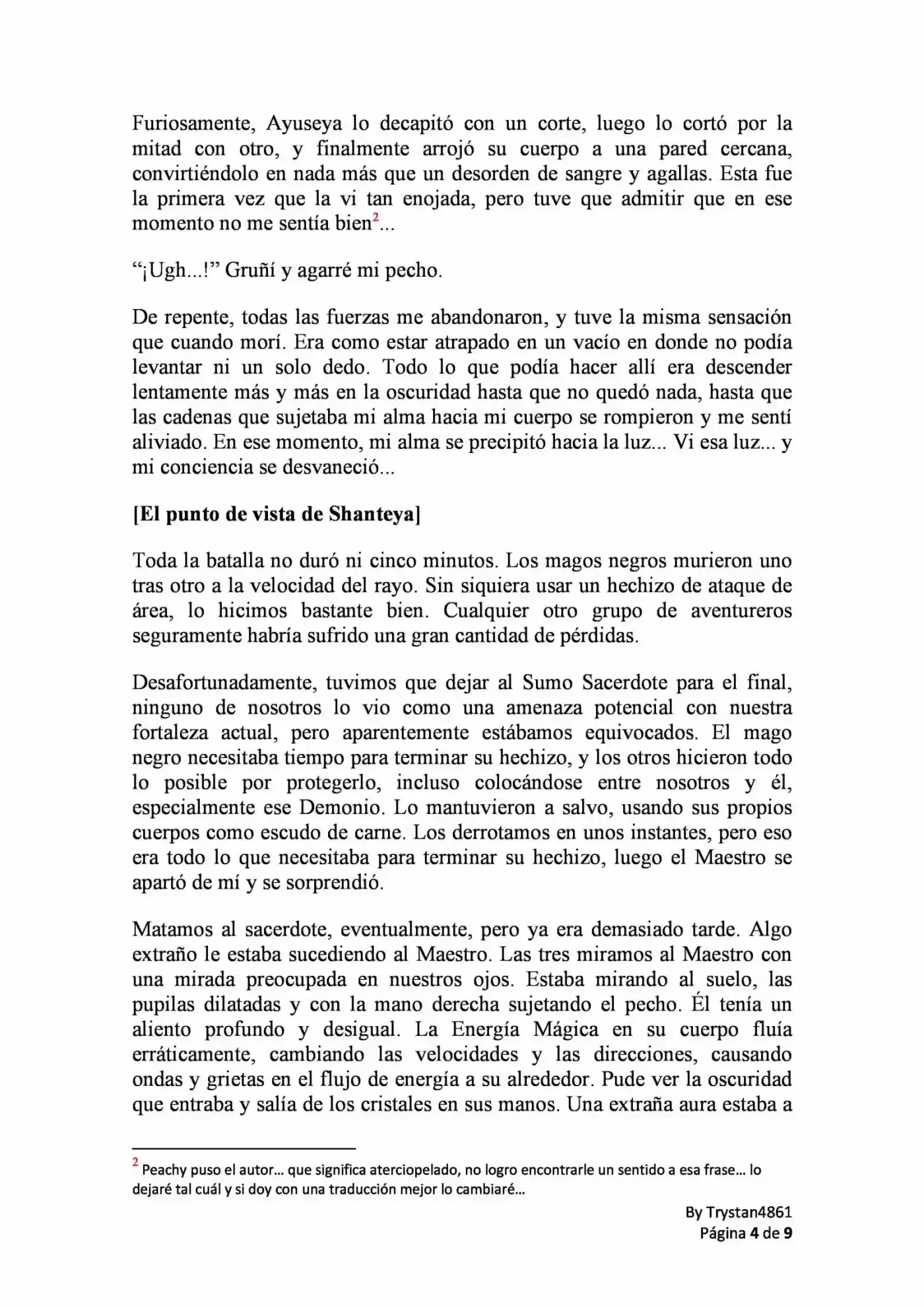 Me Reencarne Como Una Academia Magica! (Novela) - Capítulo 49.10 - Página 4 - LectorTMOo