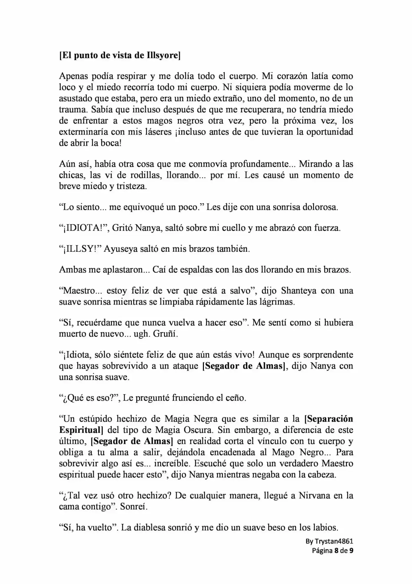 Me Reencarne Como Una Academia Magica! (Novela) - Capítulo 49.10 - Página 8 - LectorTMOo
