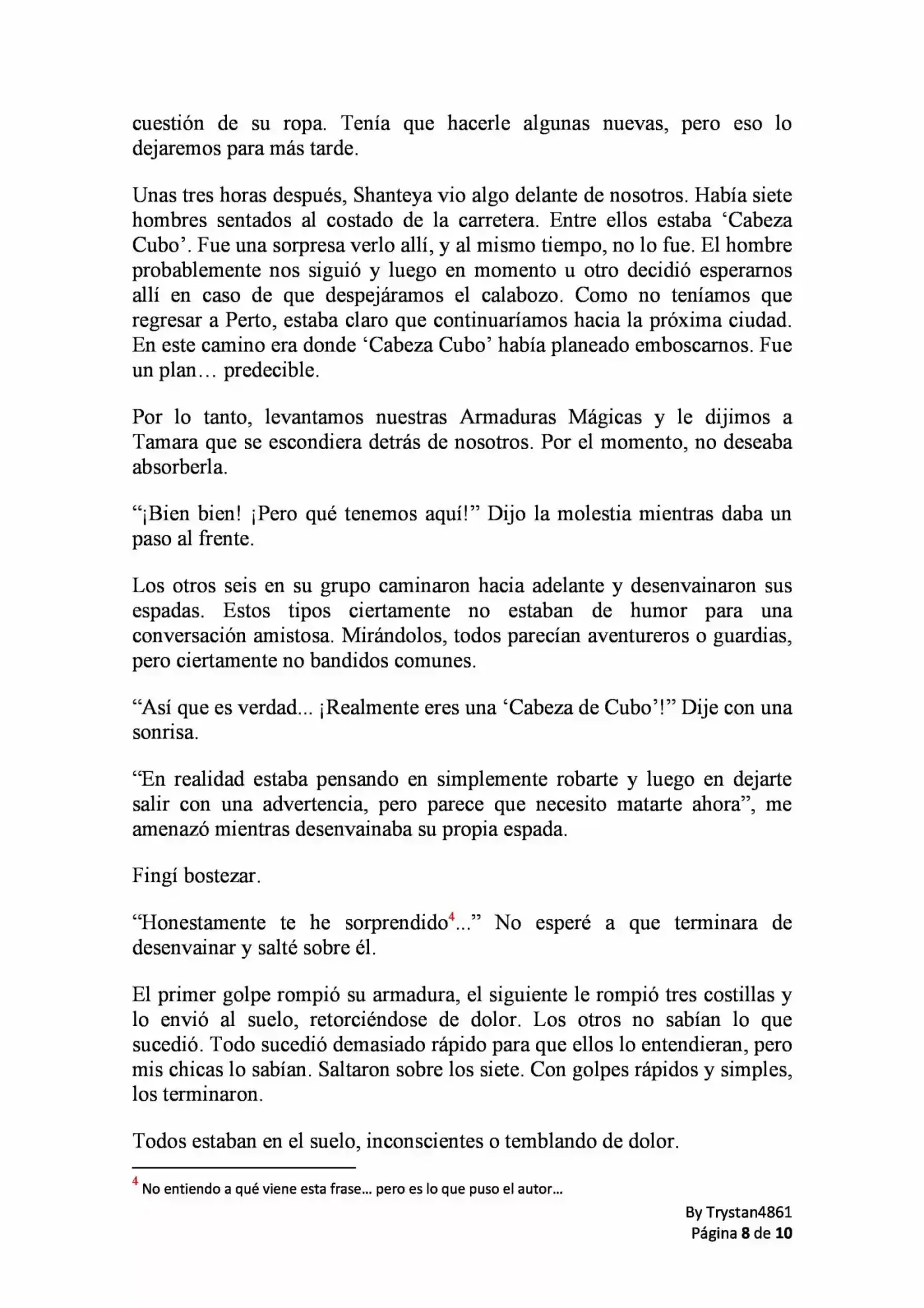 Me Reencarne Como Una Academia Magica! (Novela) - Capítulo 51 - Página 8 - LectorTMOo