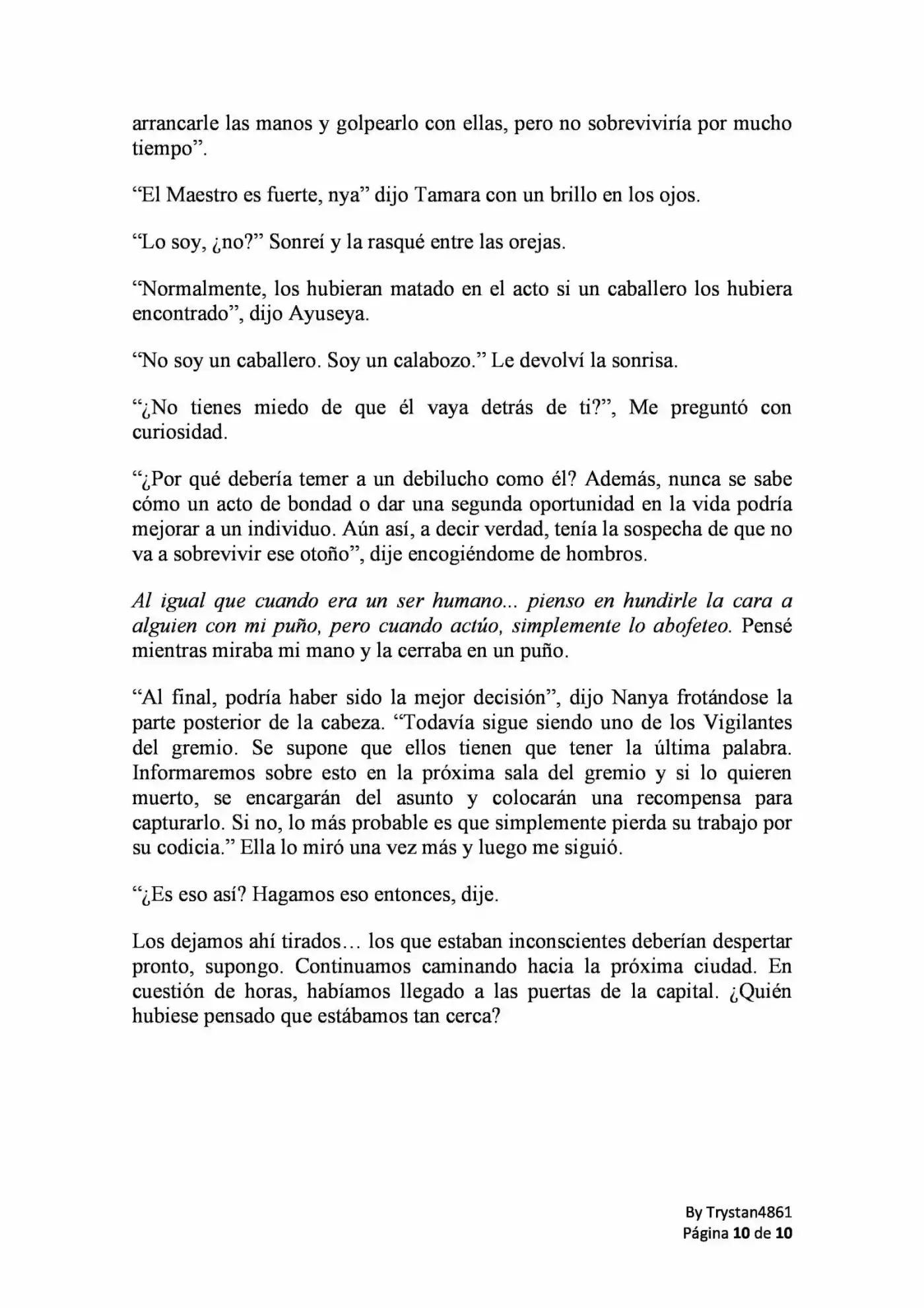 Me Reencarne Como Una Academia Magica! (Novela) - Capítulo 51 - Página 10 - LectorTMOo