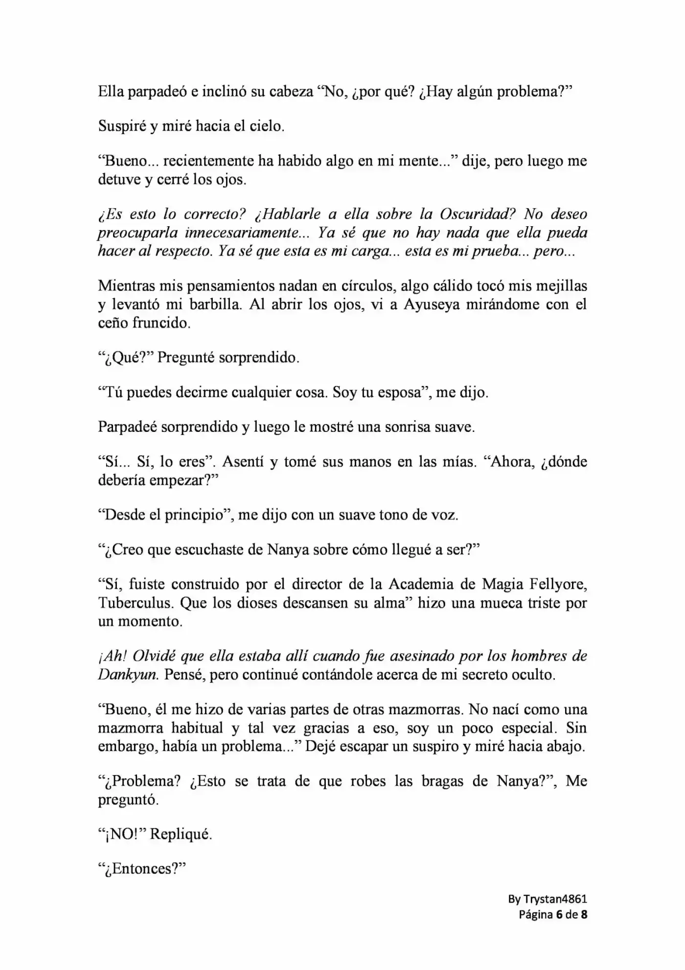 Me Reencarne Como Una Academia Magica! (Novela) - Capítulo 54.10 - Página 6 - LectorTMOo