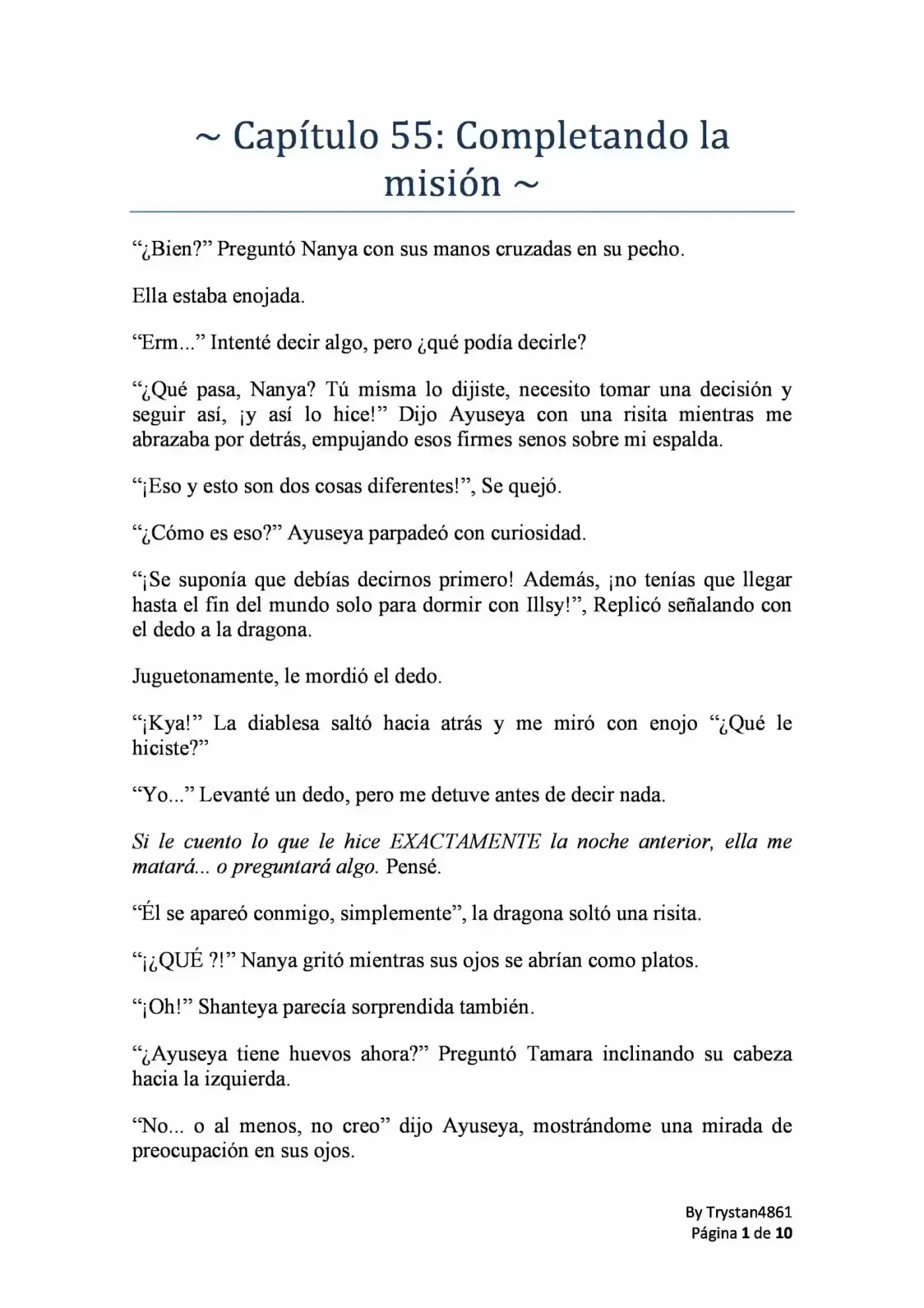 Me Reencarne Como Una Academia Magica! (Novela) - Capítulo 55 - Página 1 - LectorTMOo