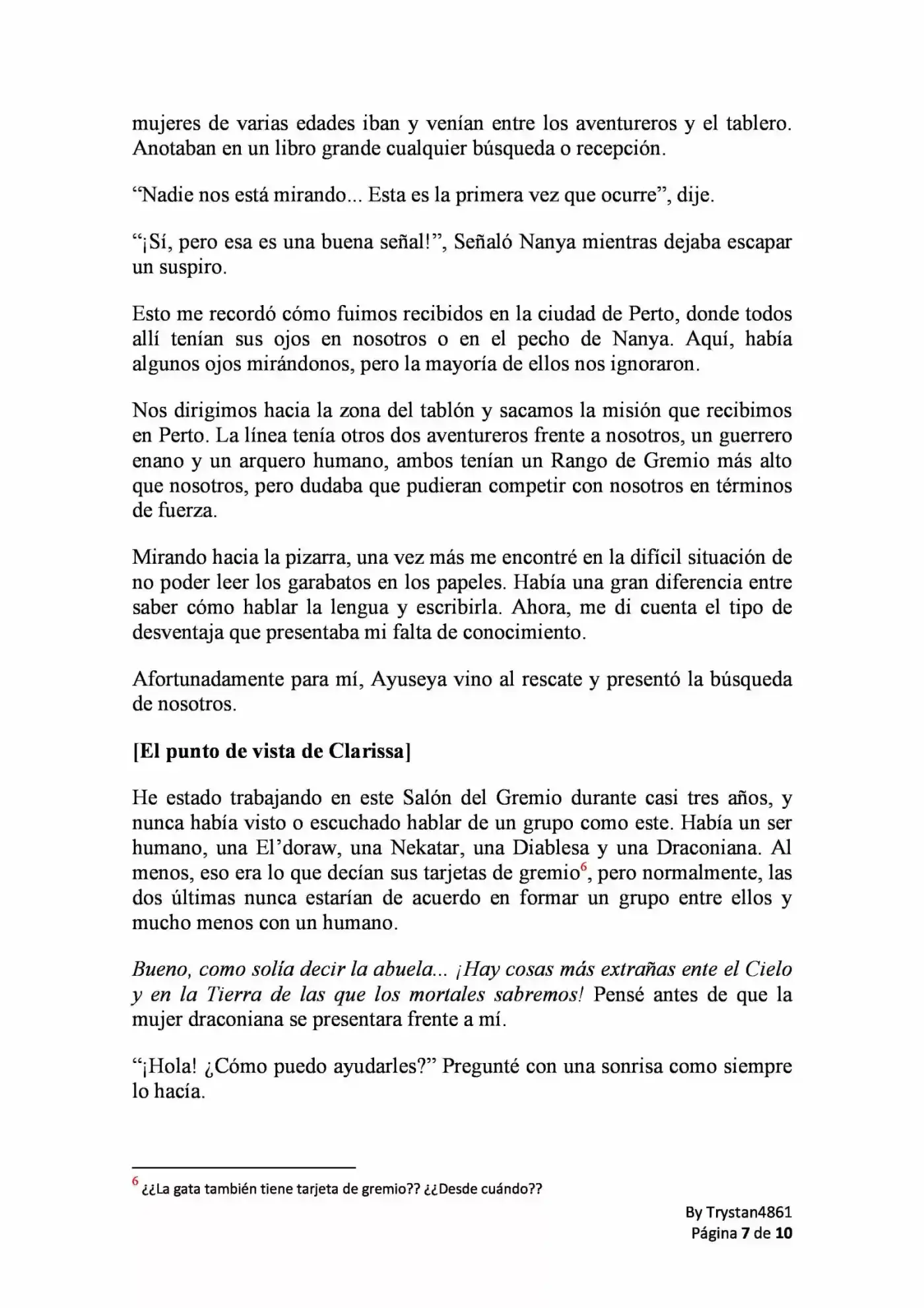 Me Reencarne Como Una Academia Magica! (Novela) - Capítulo 55 - Página 7 - LectorTMOo