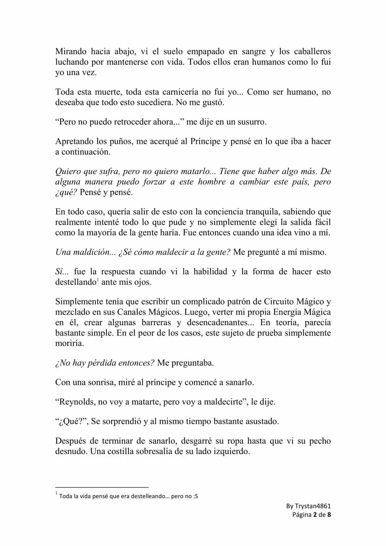 Me Reencarne Como Una Academia Magica! (Novela) - Capítulo 62.10 - Página 2 - LectorTMOo