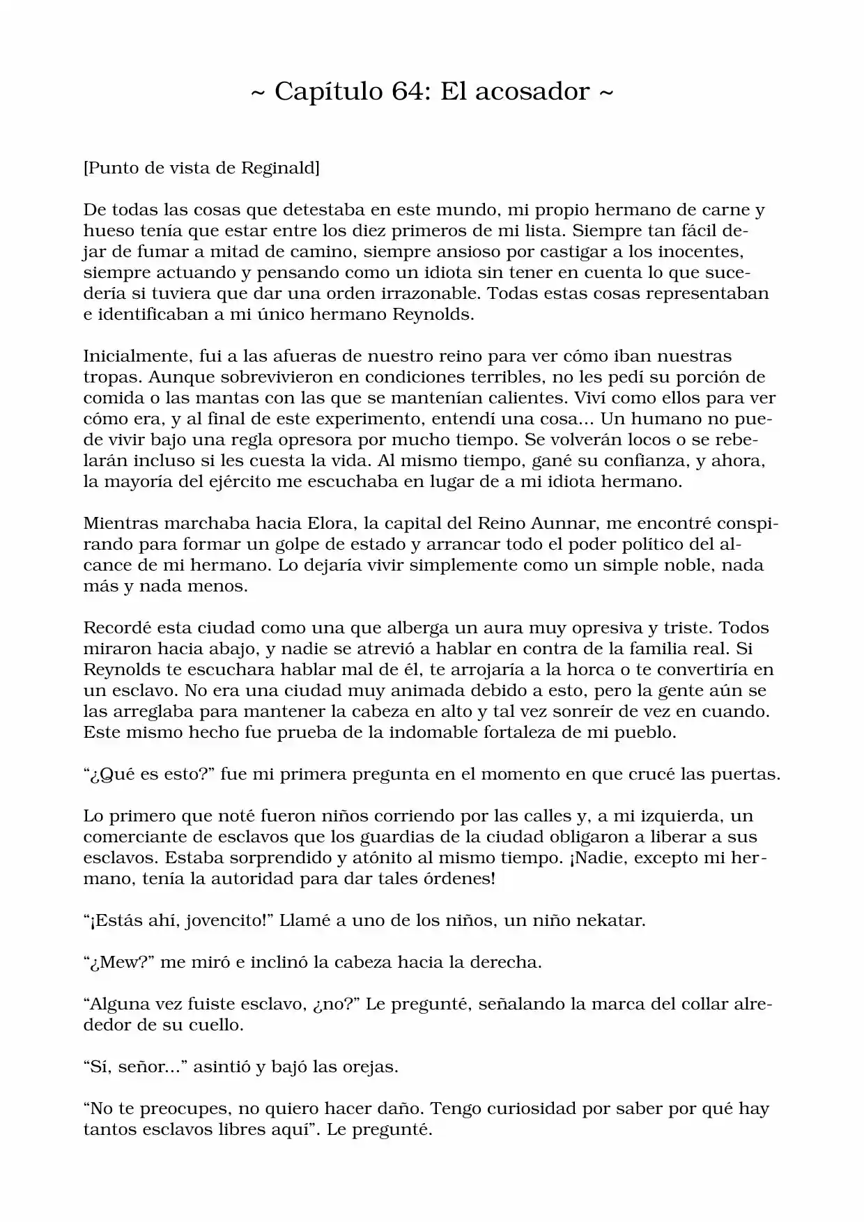 Me Reencarne Como Una Academia Magica! (Novela) - Capítulo 64 - Página 1 - LectorTMOo