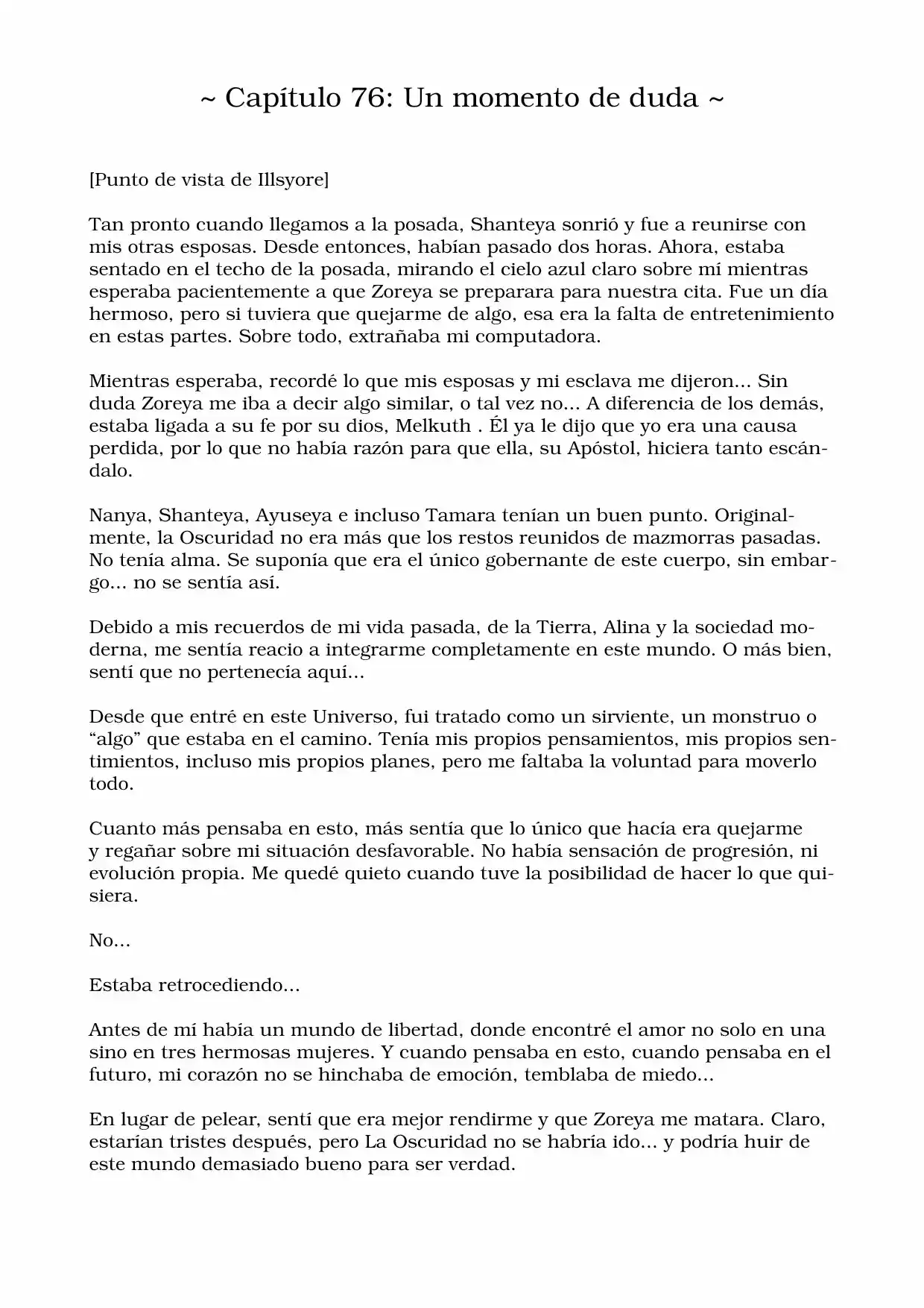 Me Reencarne Como Una Academia Magica! (Novela) - Capítulo 76 - Página 1 - LectorTMOo