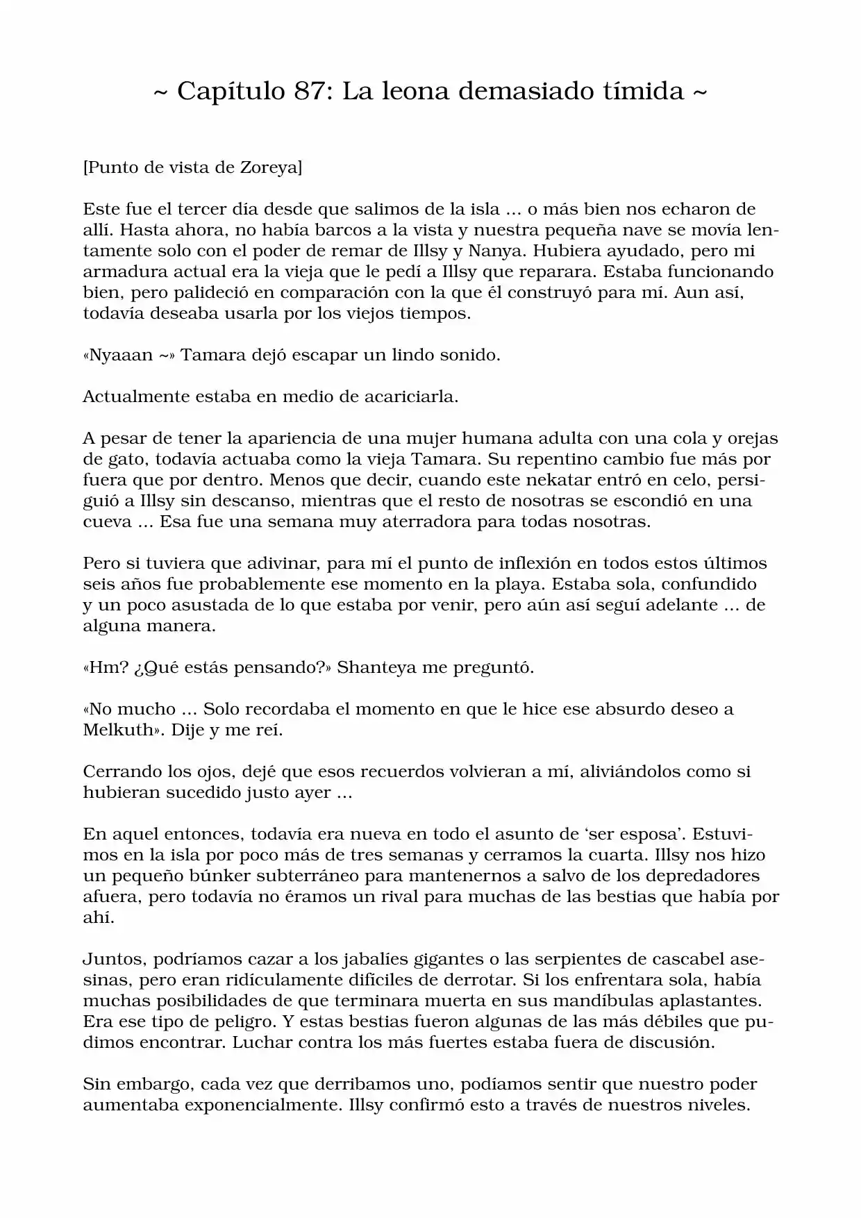 Me Reencarne Como Una Academia Magica! (Novela) - Capítulo 87 - Página 1 - LectorTMOo