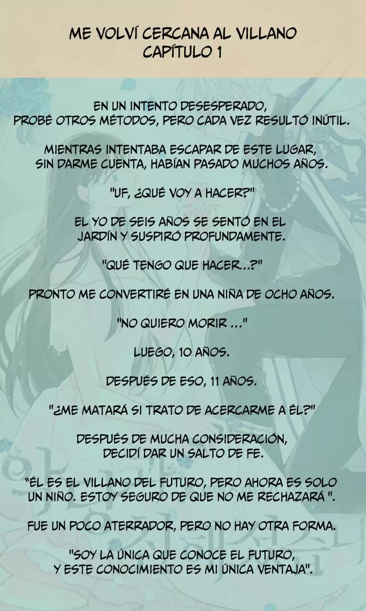 Me Volví Cercana Al Villano (Novela) - Capítulo 1 - Página 5 - LectorTMOo