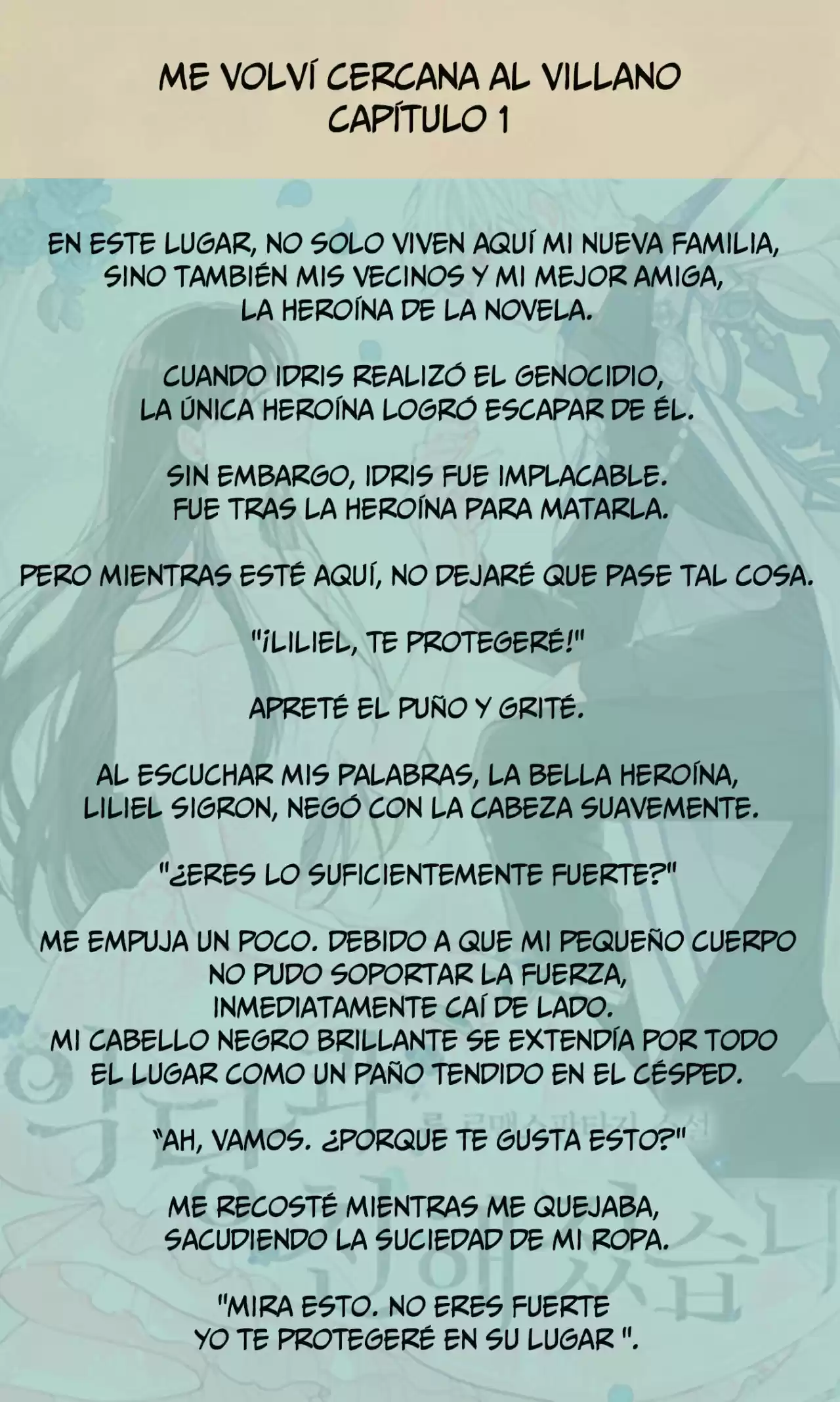 Me Volví Cercana Al Villano (Novela) - Capítulo 1 - Página 6 - LectorTMOo