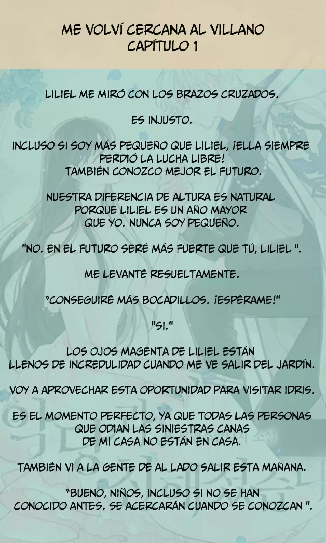 Me Volví Cercana Al Villano (Novela) - Capítulo 1 - Página 7 - LectorTMOo