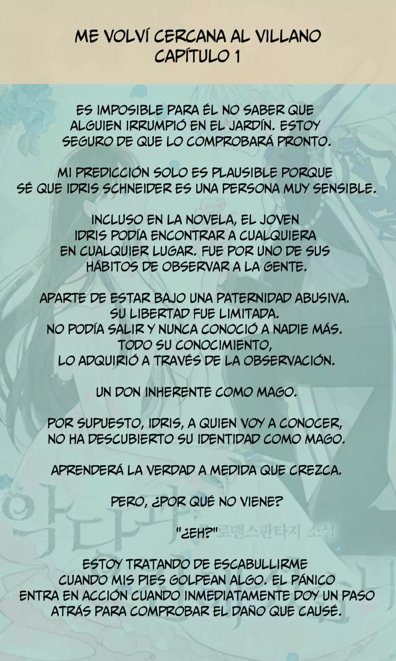 Me Volví Cercana Al Villano (Novela) - Capítulo 1 - Página 9 - LectorTMOo