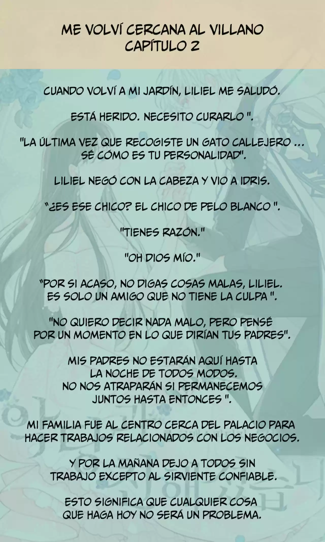 Me Volví Cercana Al Villano (Novela) - Capítulo 2 - Página 7 - LectorTMOo