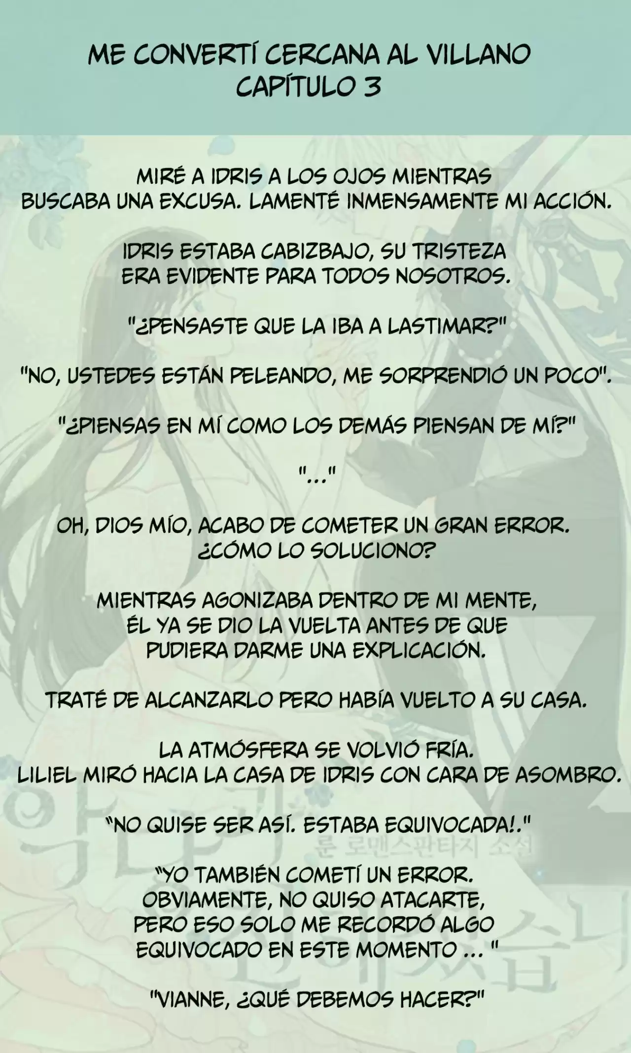 Me Volví Cercana Al Villano (Novela) - Capítulo 3 - Página 10 - LectorTMOo
