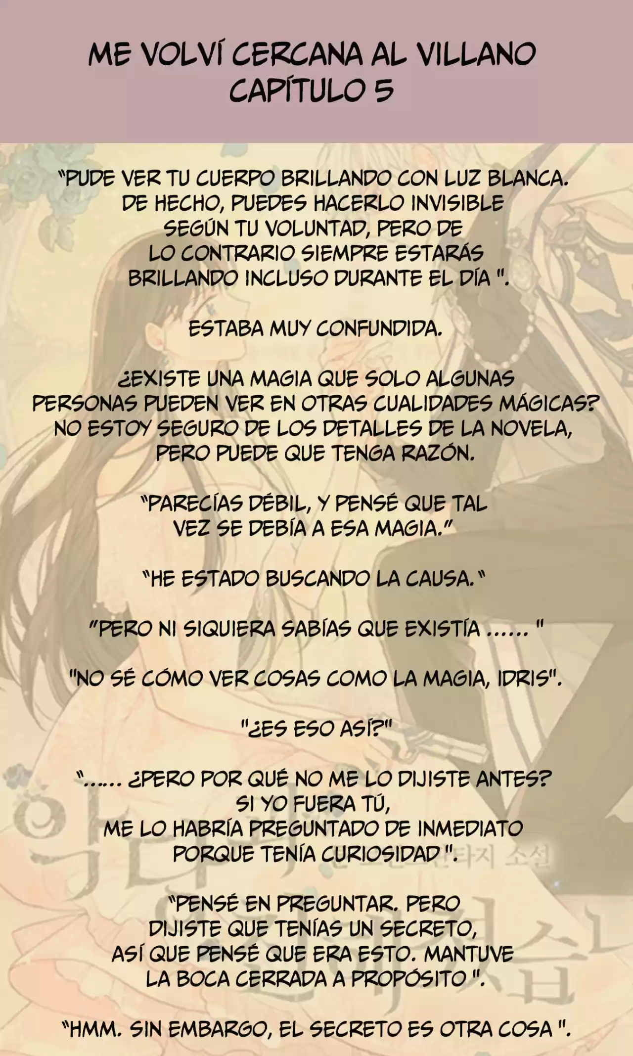 Me Volví Cercana Al Villano (Novela) - Capítulo 5 - Página 10 - LectorTMOo
