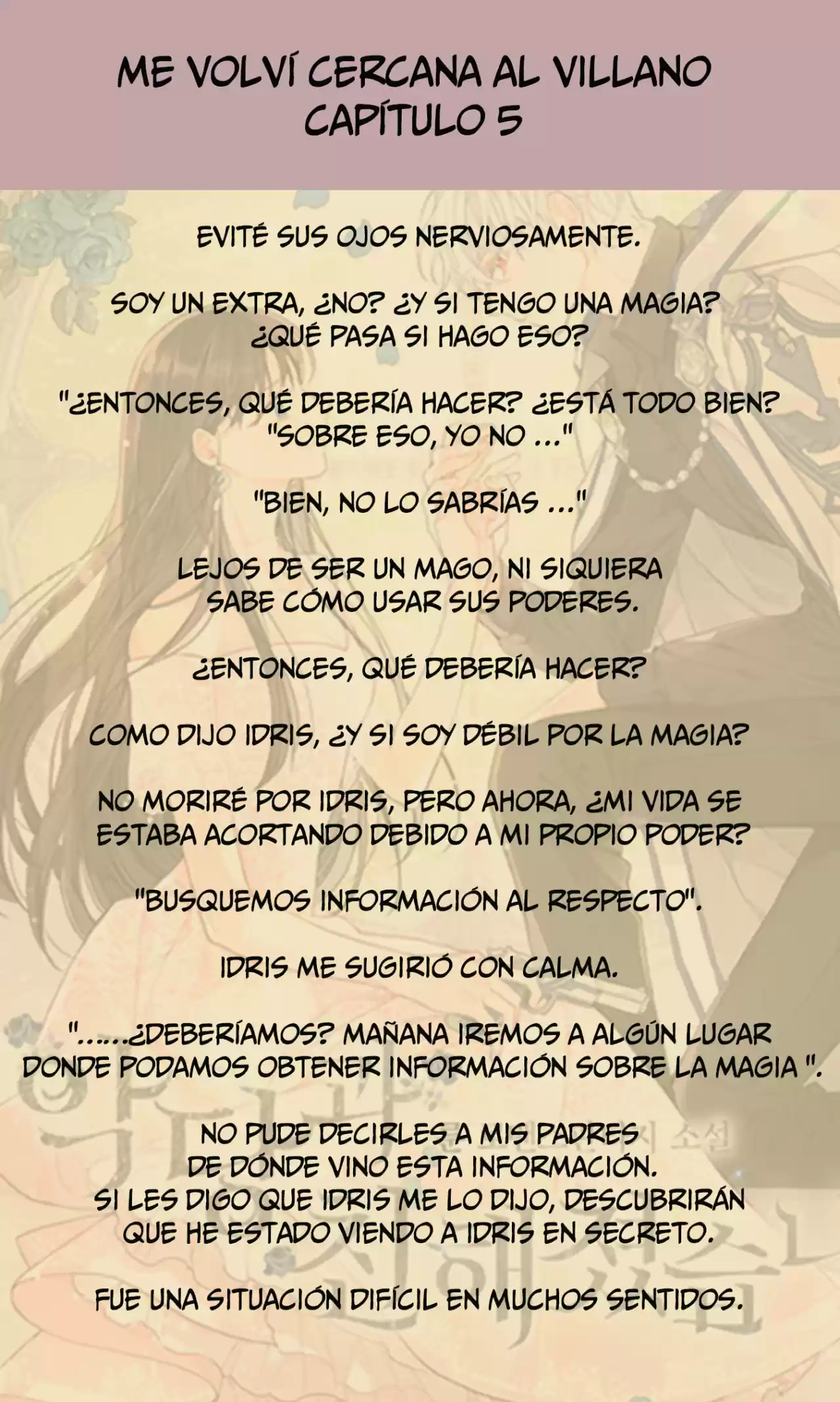 Me Volví Cercana Al Villano (Novela) - Capítulo 5 - Página 11 - LectorTMOo