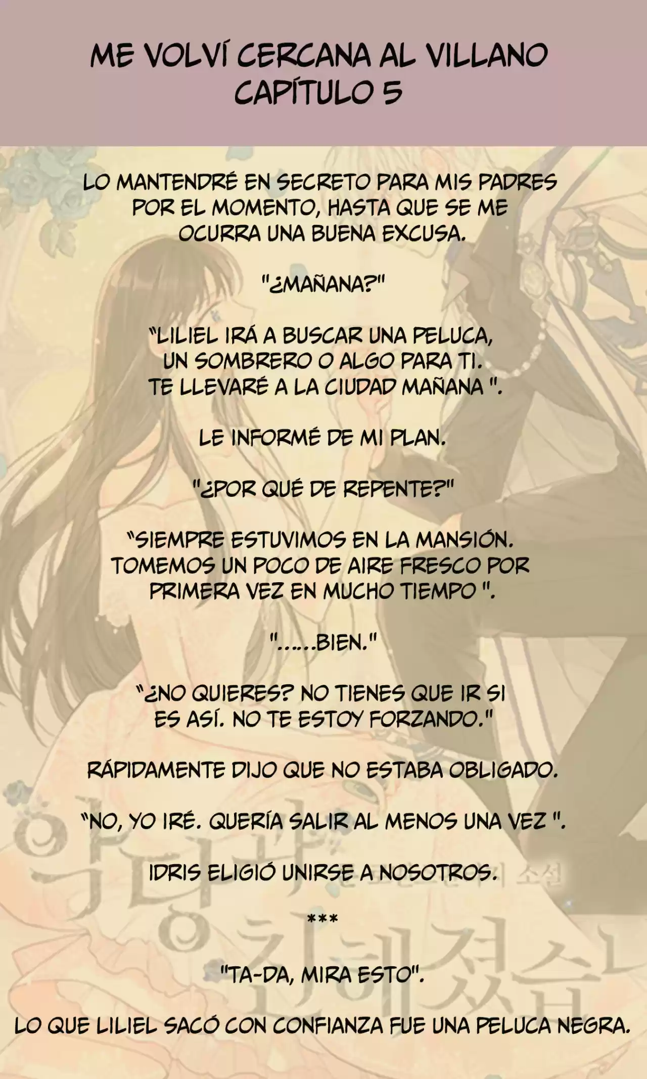 Me Volví Cercana Al Villano (Novela) - Capítulo 5 - Página 12 - LectorTMOo