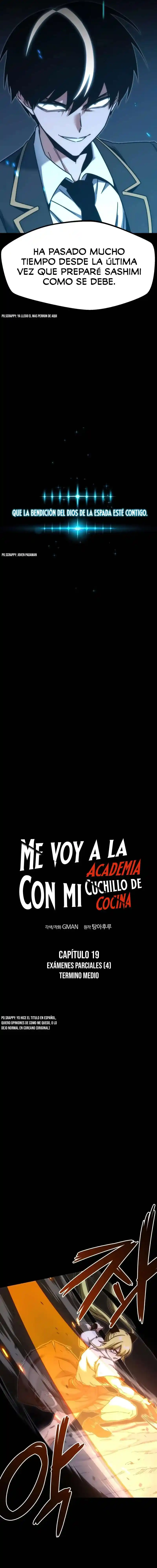 Me Voy A La Academia Con Mi Cuchillo De Cocina - Capítulo 19 - Página 4 - LectorTMOo