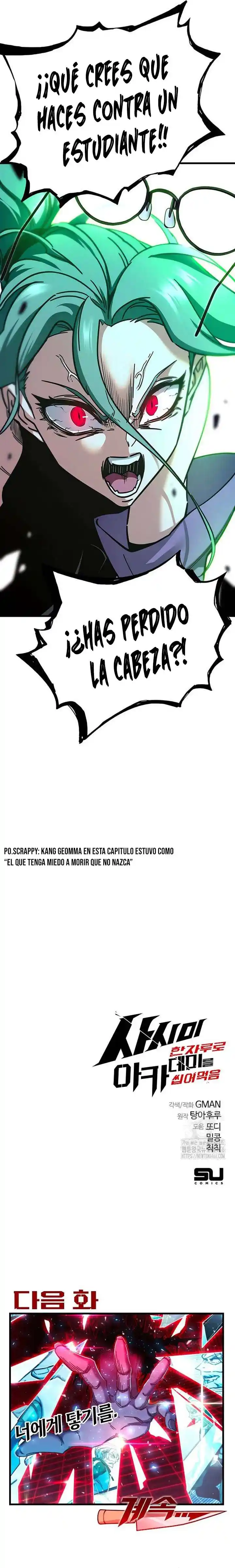 Me Voy A La Academia Con Mi Cuchillo De Cocina - Capítulo 24 - Página 24 - LectorTMOo