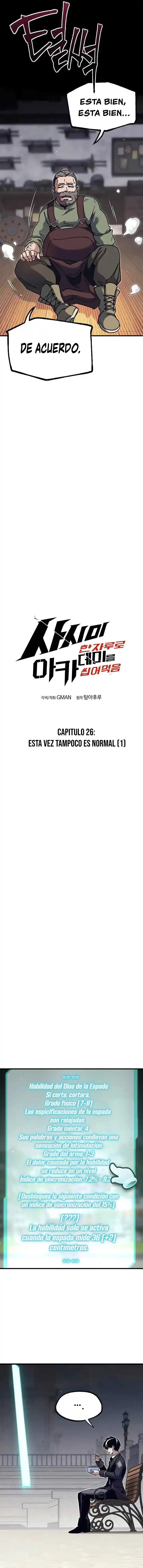 Me Voy A La Academia Con Mi Cuchillo De Cocina - Capítulo 26 - Página 8 - LectorTMOo