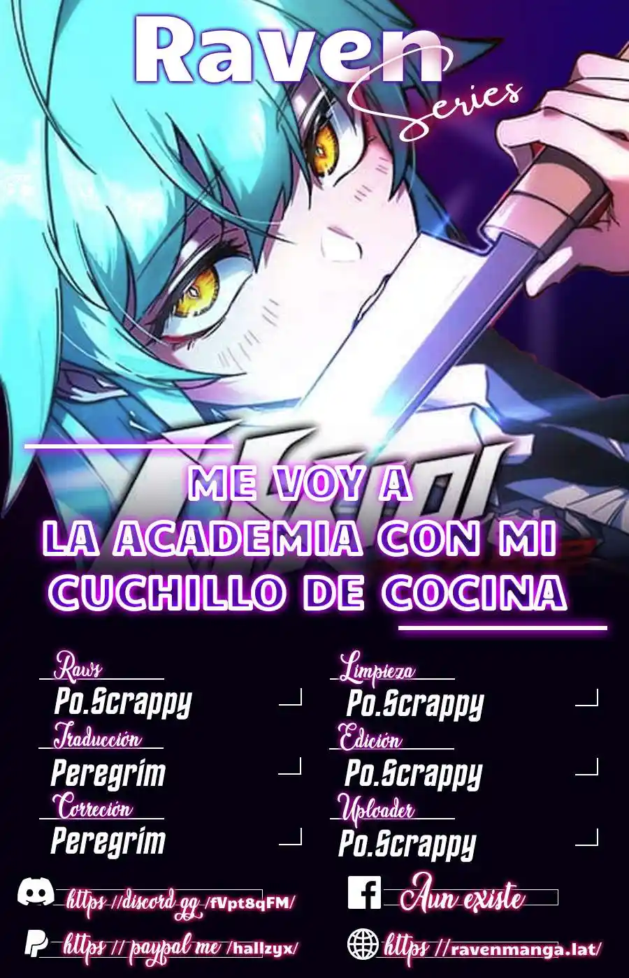 Me Voy A La Academia Con Mi Cuchillo De Cocina - Capítulo 29 - Página 1 - LectorTMOo