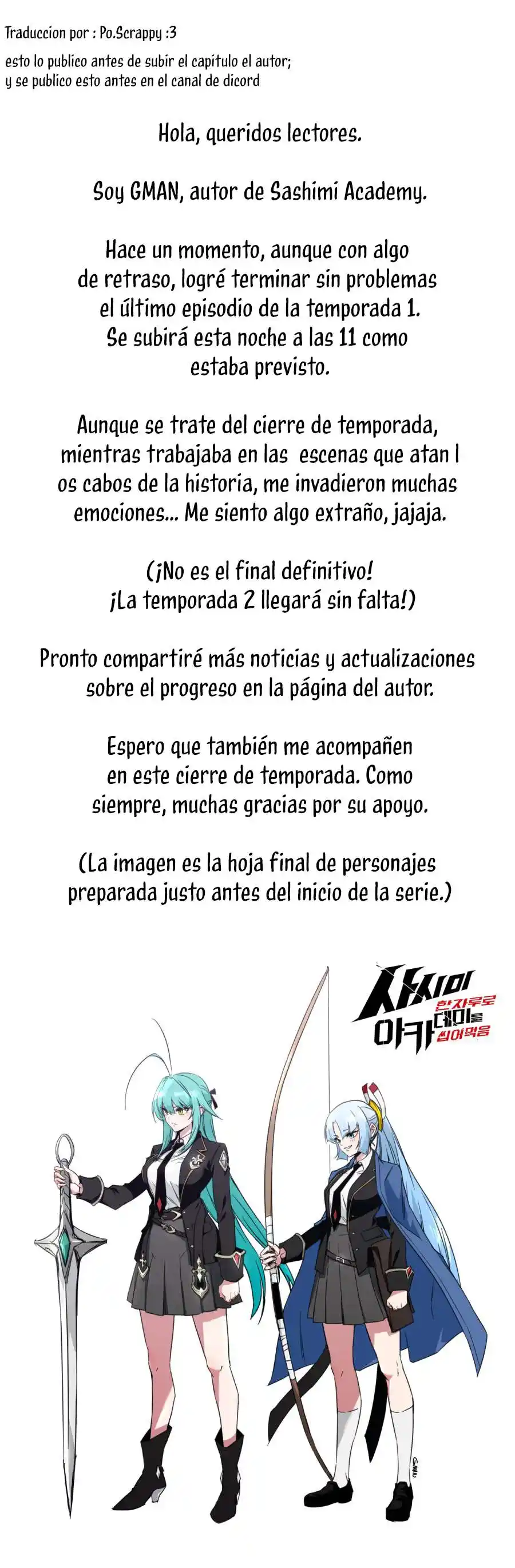 Me Voy A La Academia Con Mi Cuchillo De Cocina - Capítulo 49.5 - Página 2 - LectorTMOo