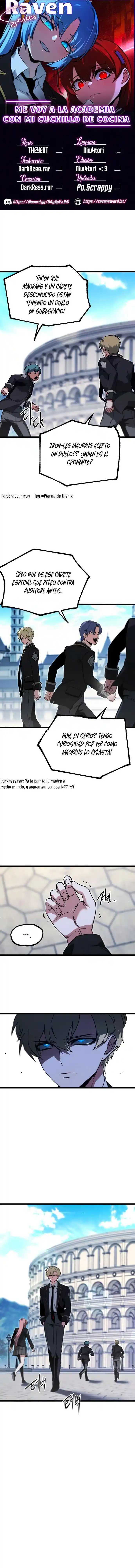 Me Voy A La Academia Con Mi Cuchillo De Cocina - Capítulo 58 - Página 1 - LectorTMOo