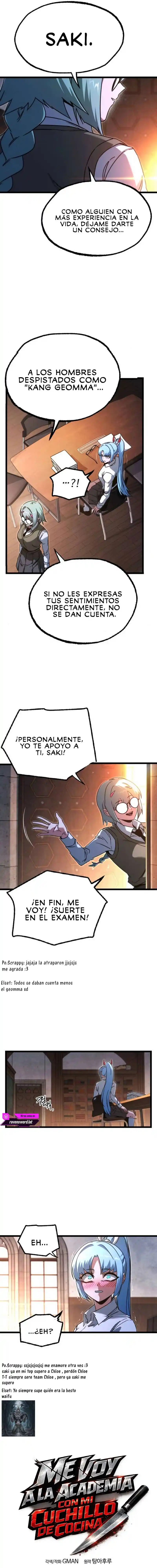 Me Voy A La Academia Con Mi Cuchillo De Cocina - Capítulo 64 - Página 5 - LectorTMOo