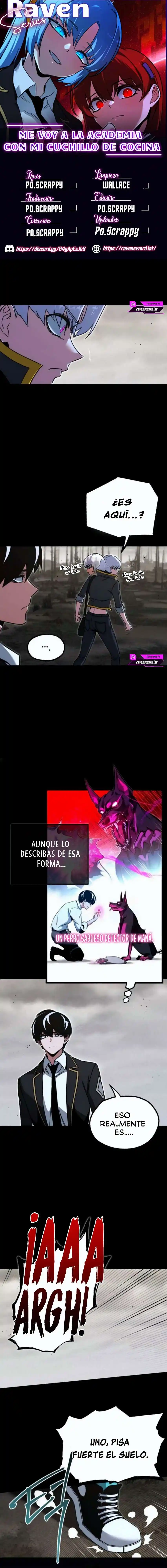 Me Voy A La Academia Con Mi Cuchillo De Cocina - Capítulo 65 - Página 1 - LectorTMOo
