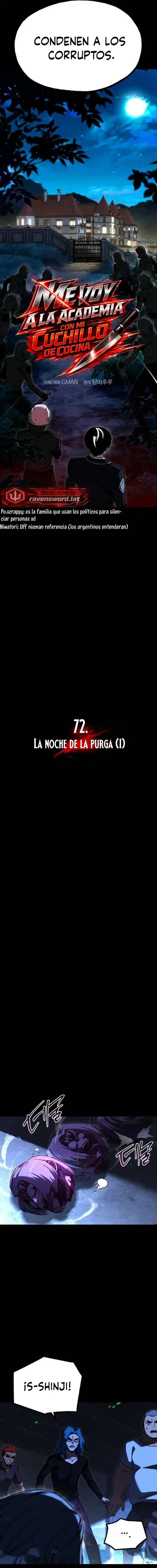 Me Voy A La Academia Con Mi Cuchillo De Cocina - Capítulo 71 - Página 5 - LectorTMOo