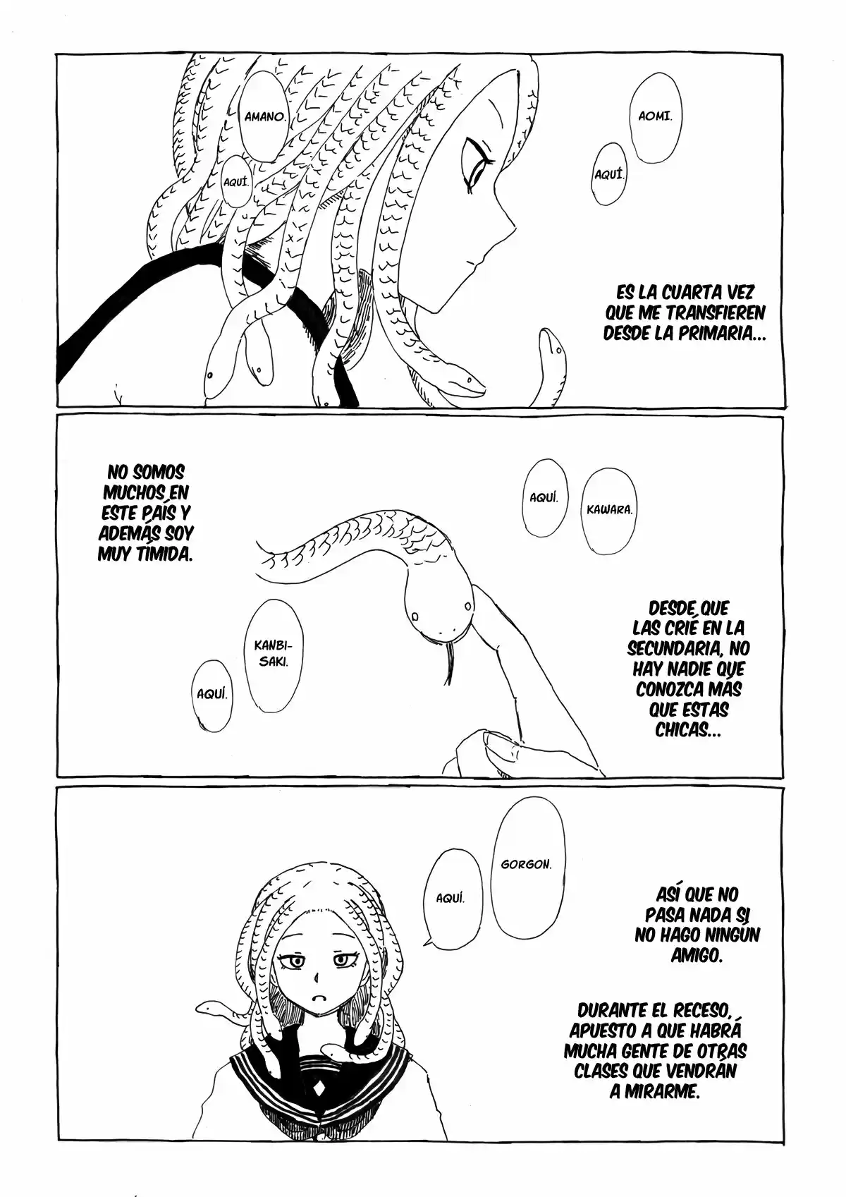 Medusa Y Futakuchi-chan - Capítulo 1 - Página 3 - LectorTMOo