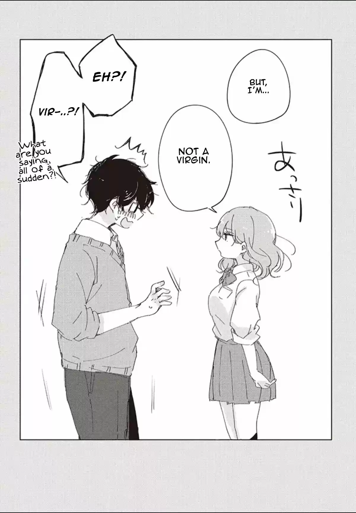 Meguro-san Wa Hajimete Janai - Capítulo 1 - Página 4 - LectorTMOo