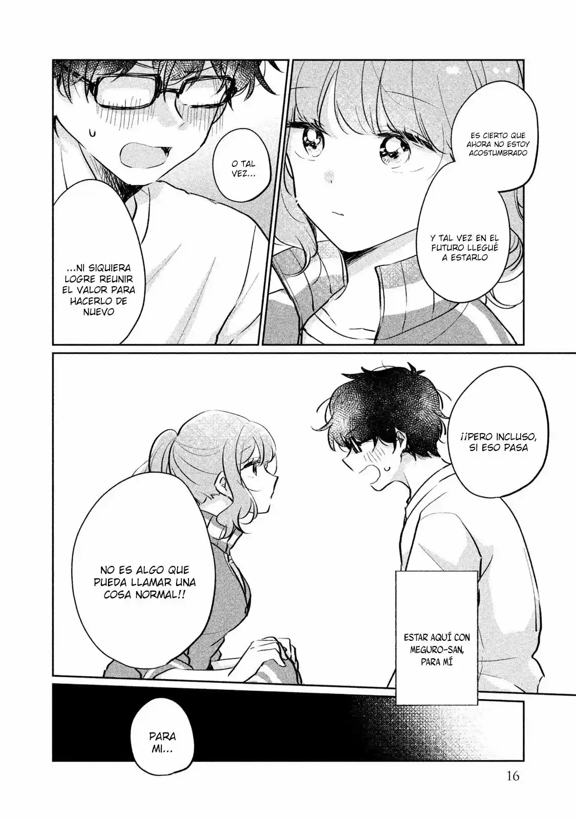 Meguro-san Wa Hajimete Janai - Capítulo 11 - Página 7 - LectorTMOo